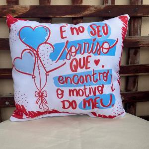 Almofada Personalizada  30x30 ou 30x40    