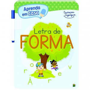 Aprenda em casa - Letra de fôrma      