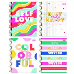 Caderno Colegial Be Nice 1M 80F      