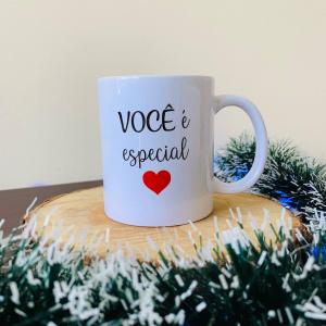 Caneca Branca Personalizada Porcelana 96x150mm  Sublimação  