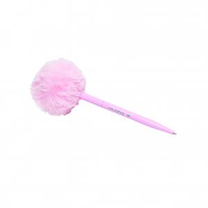 CANETA CORPO METAL POMPOM PINK VIBES      Escolha a cor após a compra