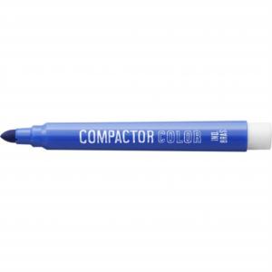 Caneta Hidrografica Compactor Color Avulso Azul      