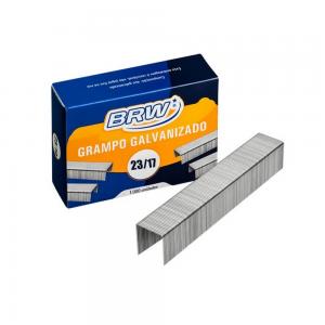 Grampo Galvanizado 23/17 - 1000 un -BRW      