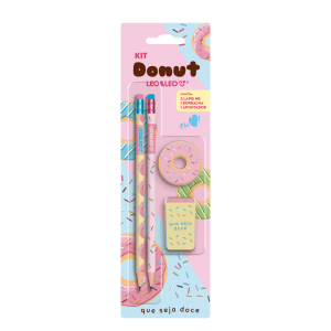 Kit Lápis Hb Donut      