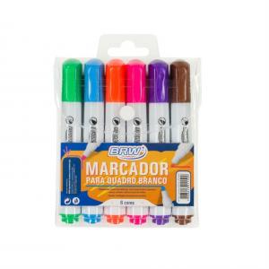 Kit marcador Para quadro branco - BRW      