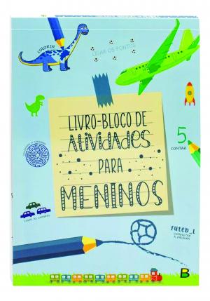 Livro-bloco de Atividades para meninos      