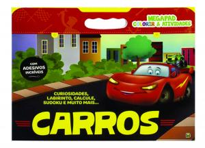 Megapad Colorir & Atividades - Carros      