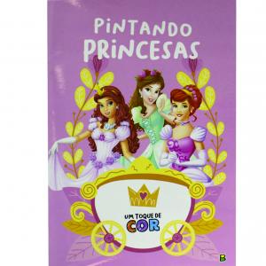 Um toque de cor- Pintando as princesas      